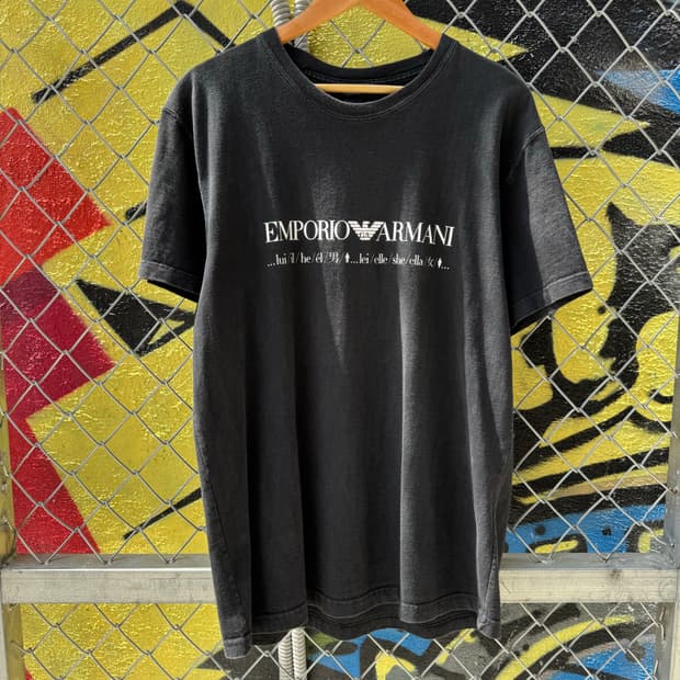 Vtg Emporio Armani 티셔츠