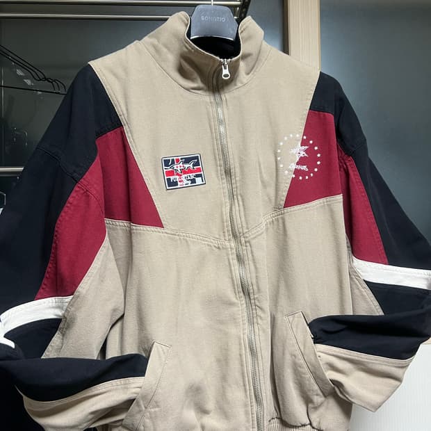 [2] 아오이로 옥스포드 샌드 플레임 워시드 자켓