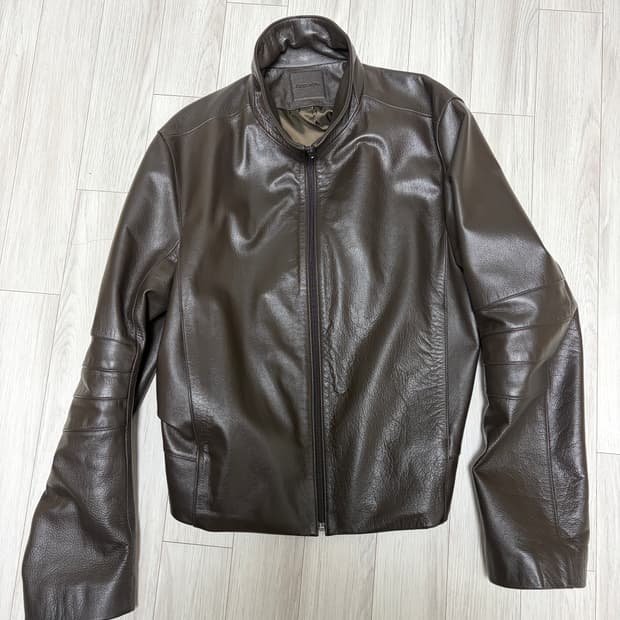 머듈 레더자켓 브라운 3사이즈