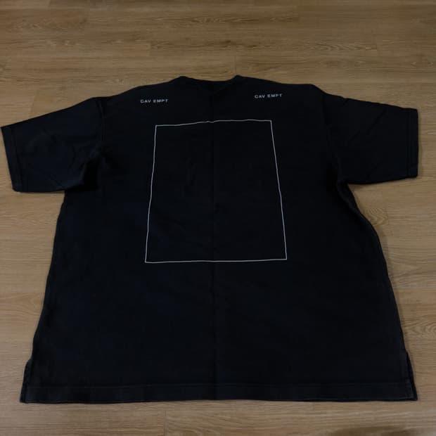 Cav Empt 헤비웨이트 코튼 티셔츠 XL
