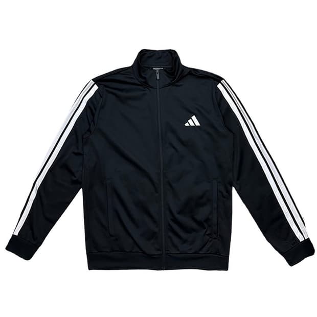 아이다스 에센셜 3S 트레이닝 트랙탑 블랙 L