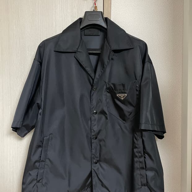 [XL]프라다 리나일론 반팔 셔츠