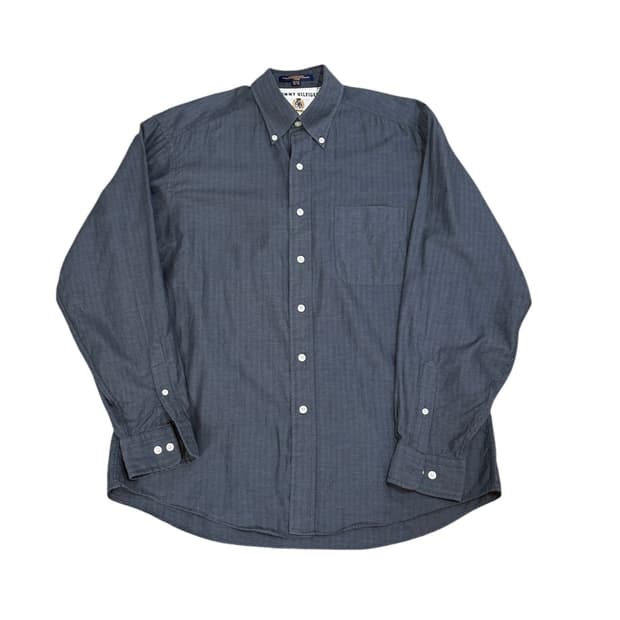 타미힐피거 헤링본 셔츠