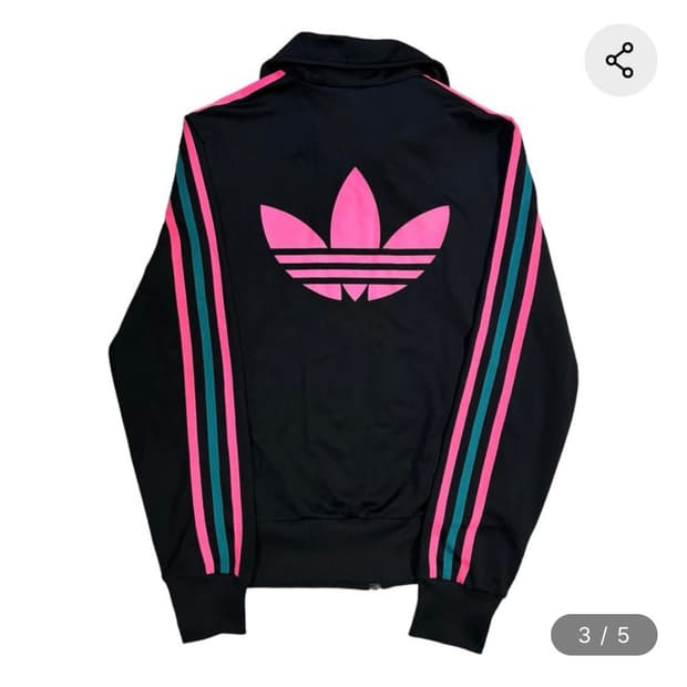 아디다스 파이어버드 네온핑크 트랙탑 아디다스 져지