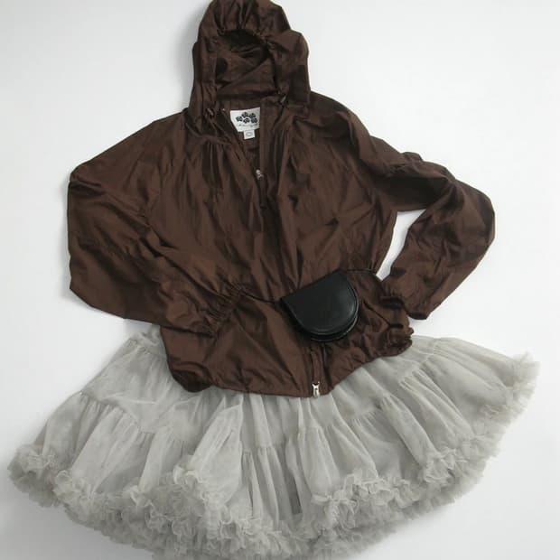 시눈 튜튜스커트 그레이시그린 팝니다