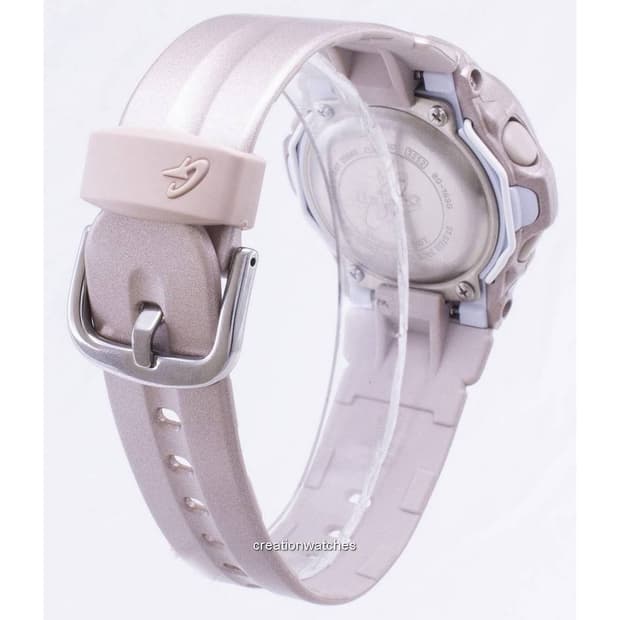 카시오 Baby-G 베이비지 베이비G 연보라 핑크 디지털 시계