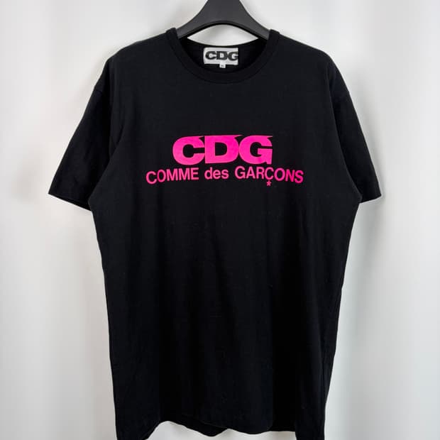 a415) 꼼데가르송 CDG로고 반팔티셔츠