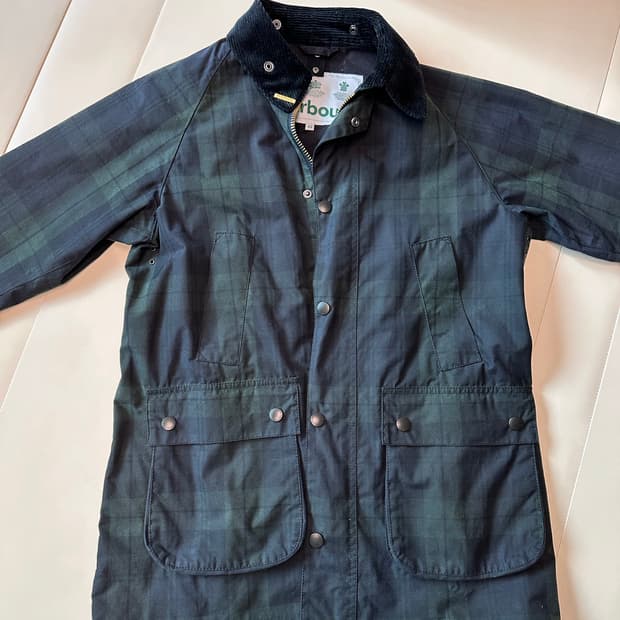 바버 비데일 슬림 블랙와치 42사이즈