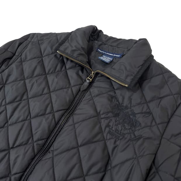 여성 폴로 랄프로렌 퀼팅 빅폴로니 자켓