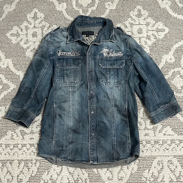 in the attic 데님 락시크 자켓