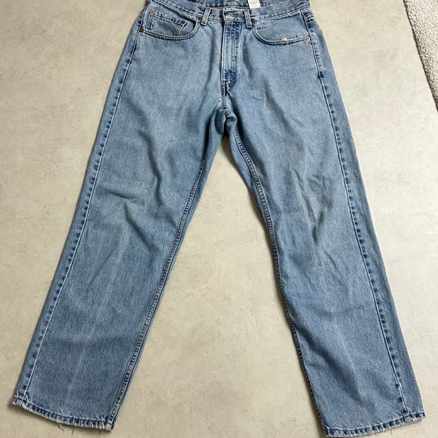 90s levis 569 made in usa 34 연청