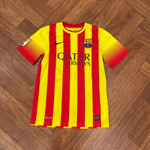 나이키 바르셀로나 13-14 메시마킹 유니폼