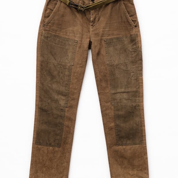랄프로렌 코듀로이 패치 팬츠 29 브라운