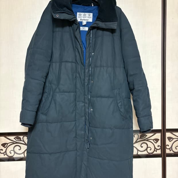 바버 롱 패딩 자켓