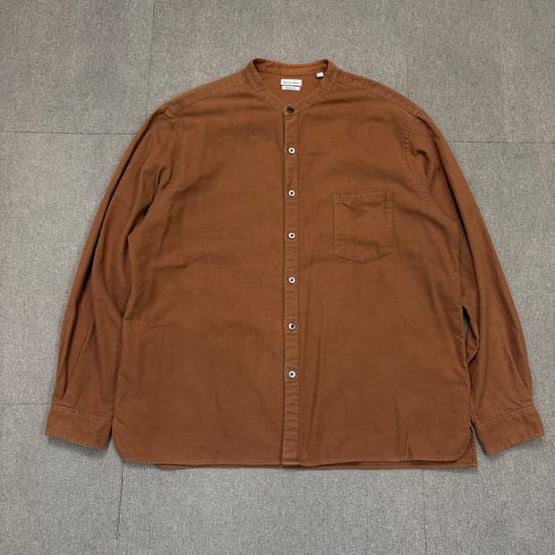 steven alan 스티븐알란 노카라 플란넬 셔츠 