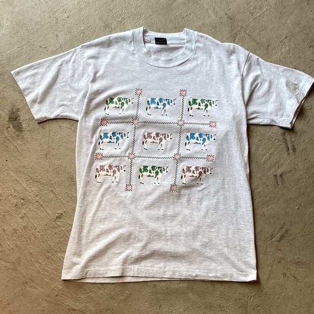 1984‘ Cow Graphic  made in U.S.A