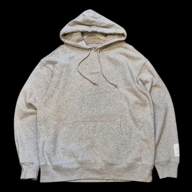 2XL 등나염 그레이 후드
