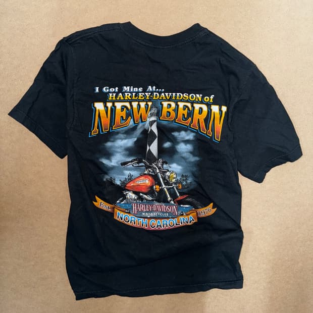 할리 데이비슨 NEW BERN 그래픽 반팔