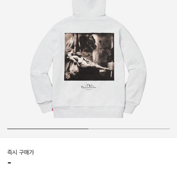 (가격제안 받아요) 슈프림 조엘 피터 위트킨 후드집업