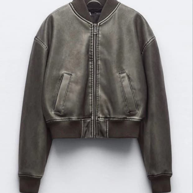 자라 봄버 자켓