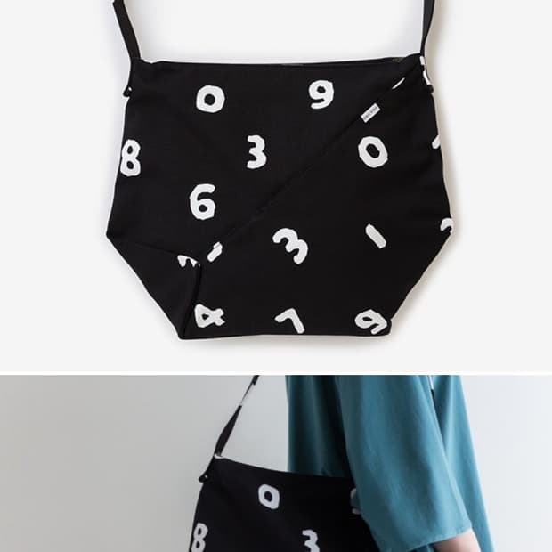 소우소우 캔버스 크로스백 라지