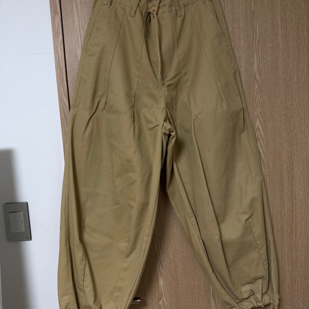 트래블 벌룬핏 와이드 팬츠