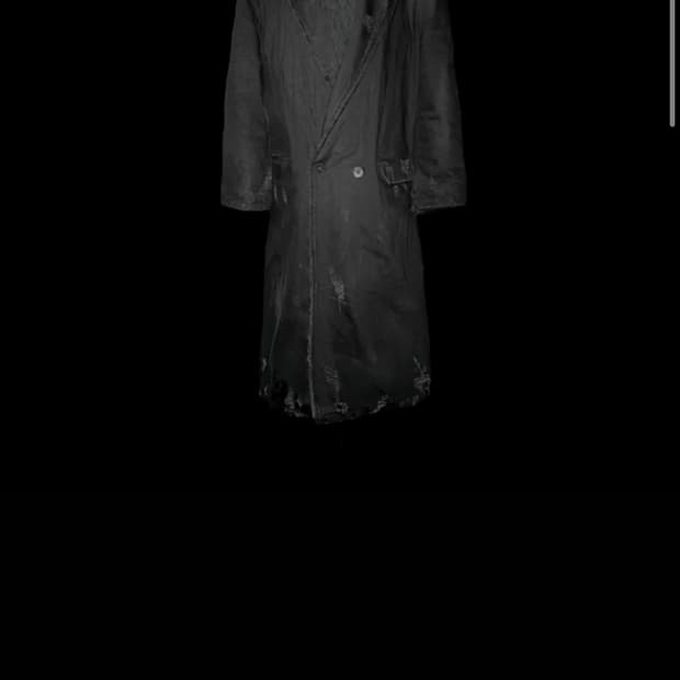 에모스탠스클럽 디스 블랙 데님 코트 2사이즈 해