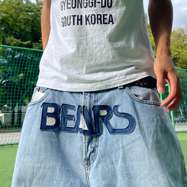 리바이스 560 두산 베어스 커스텀