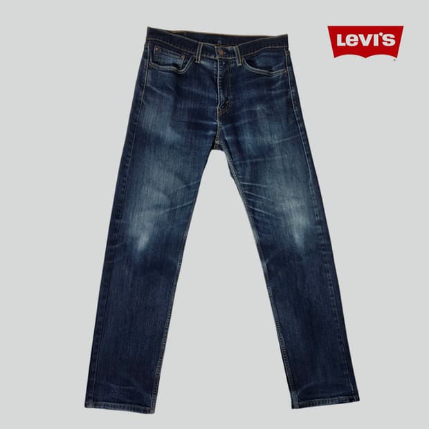 [W32L32]리바이스 LEVIS 505 빈티지 워싱 데님팬츠