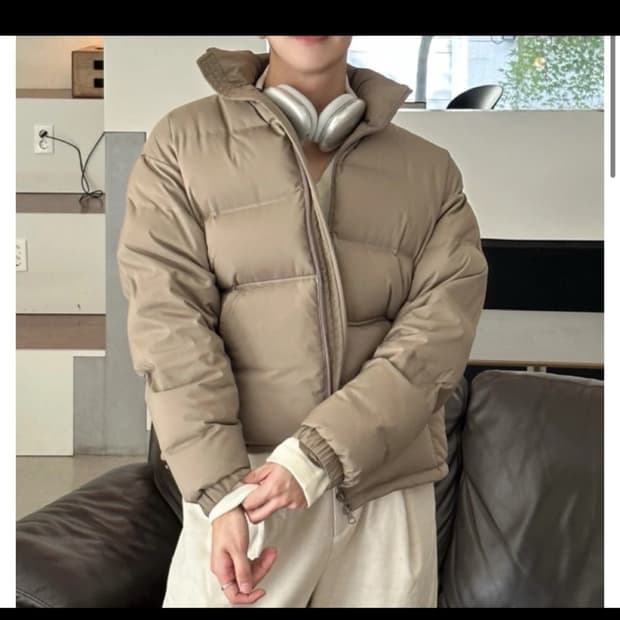라퍼지스토어 숏패딩 다운 자켓