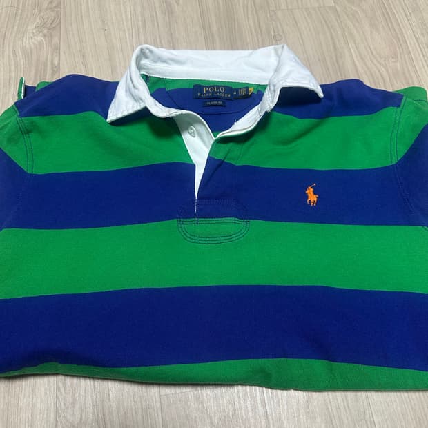 폴로 클래식핏 아이코닉 럭비셔츠 M