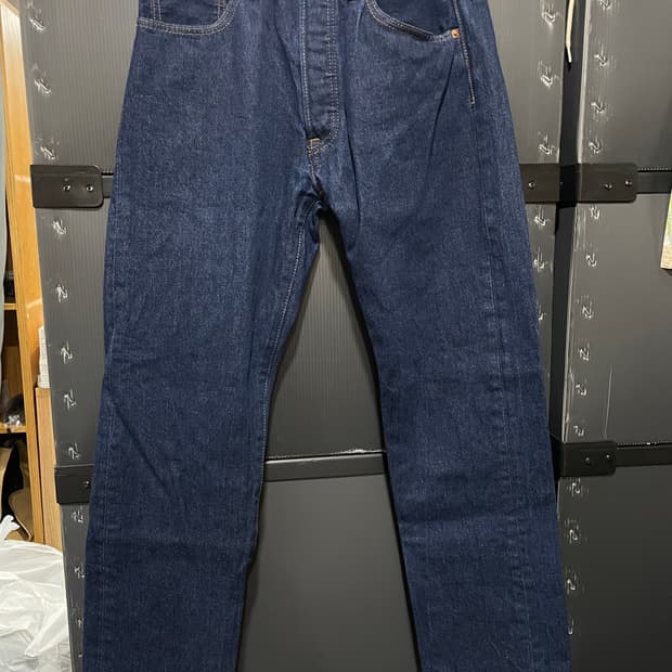 [32] 00s Levis 리바이스 501 생지 진청 빈티지 데님 청바지