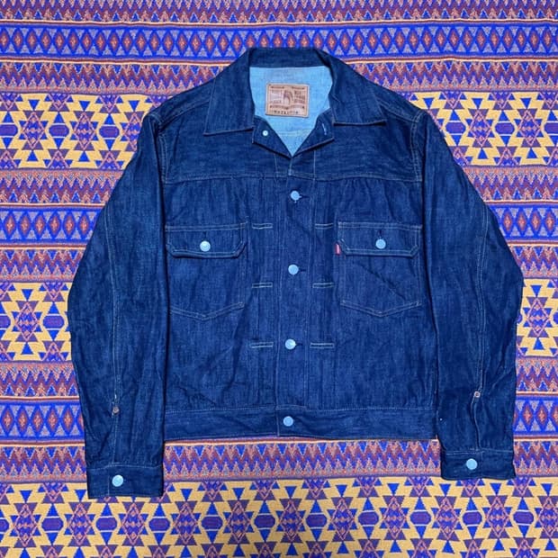 [100] 브론슨 807XX 데님 트러커 청자켓