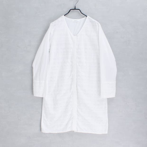 niko and... _ embroidery cotton tunic