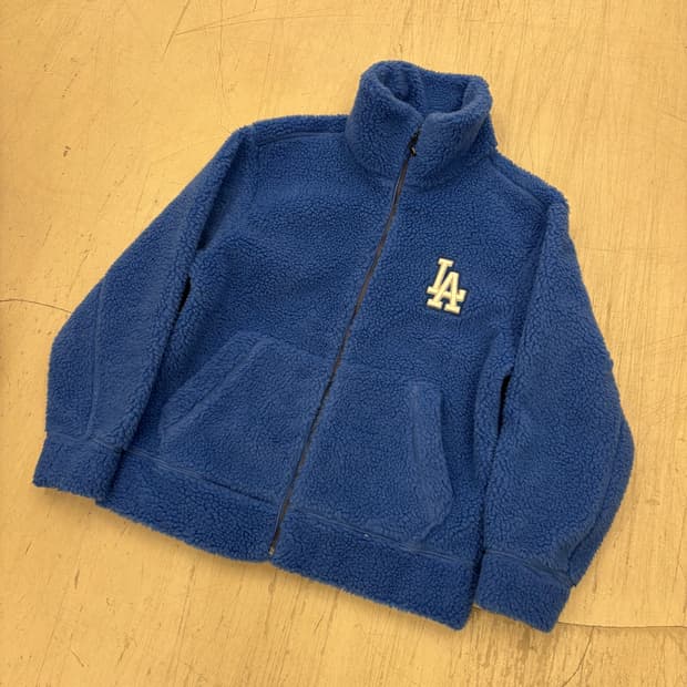 MLB 다저스 빅로고 플리스 자켓
