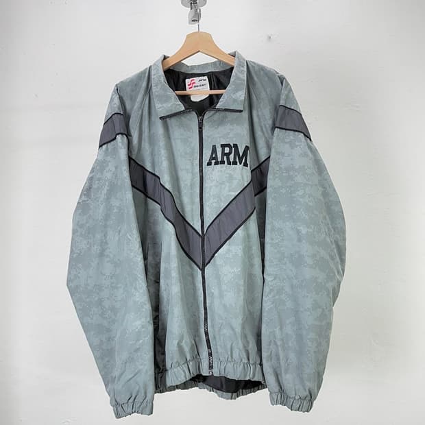 U.S.ARMY IFPU 미육군 그레이 집업 자켓