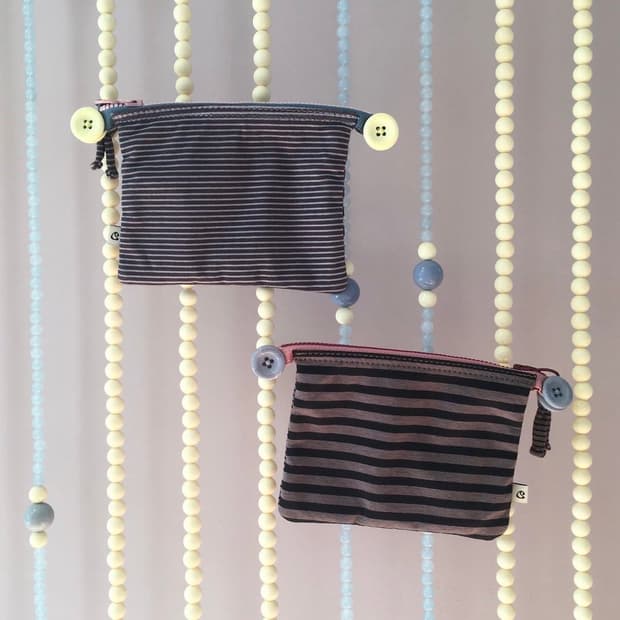 코이세이오 스토어 파우치 지갑 브라운