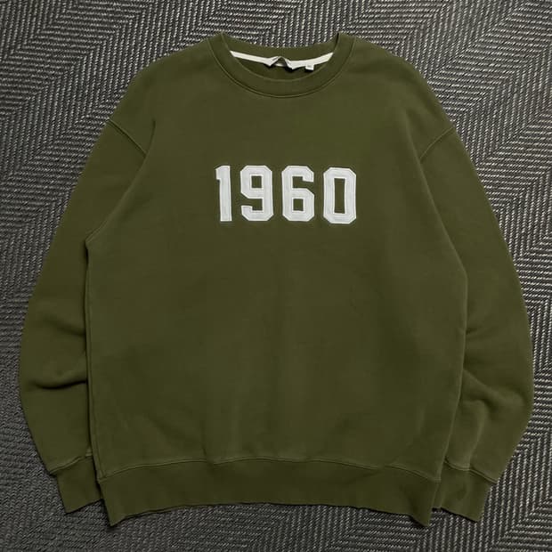 유니폼 브릿지 1960빅로고 박시핏 스웻 셔츠o 5150