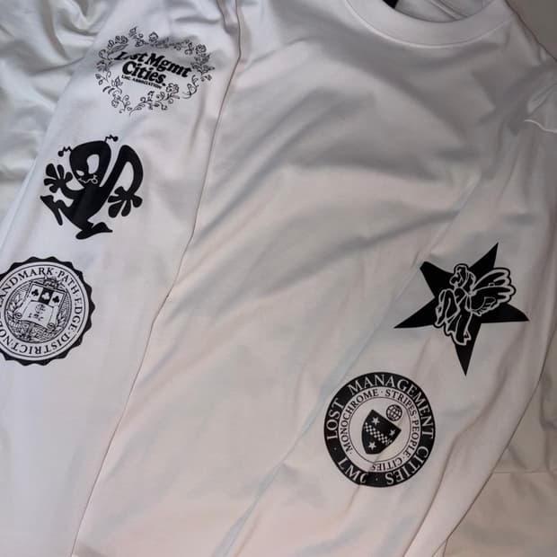 LMC 패치 롱슬리브 힙합 펑크 