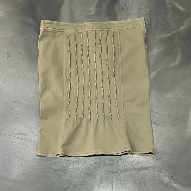 블루몬타나 디테일 미디 스커트 y16449