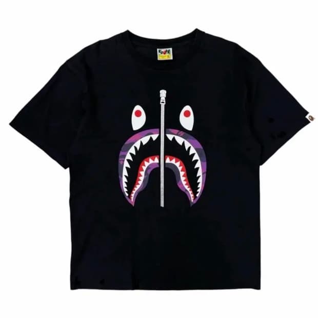 베이프 샤크 반팔