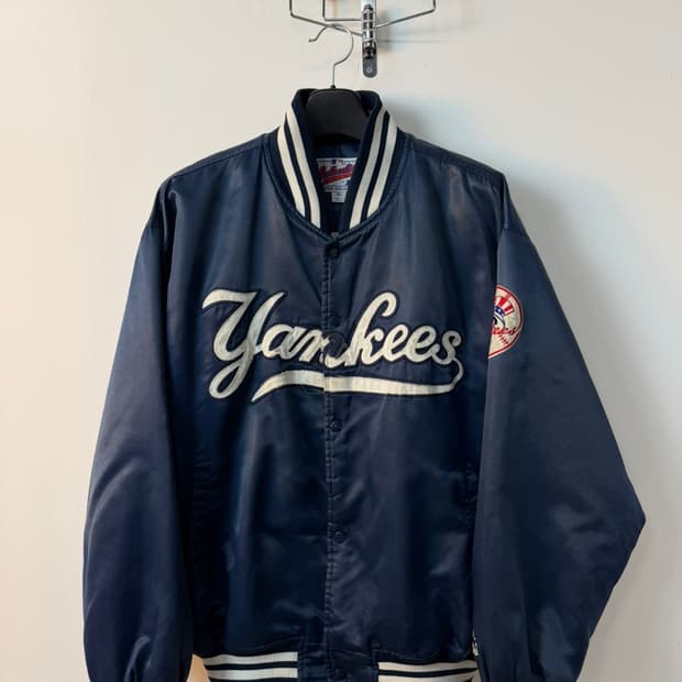 스타터 MLB 뉴욕 양키스 스타디움 자켓 