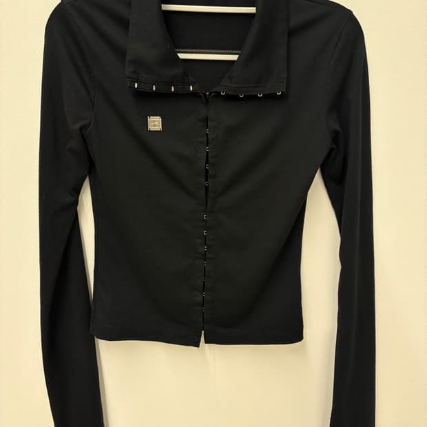 보헤미안서울 하이넥 롱슬리브 가디건 블랙