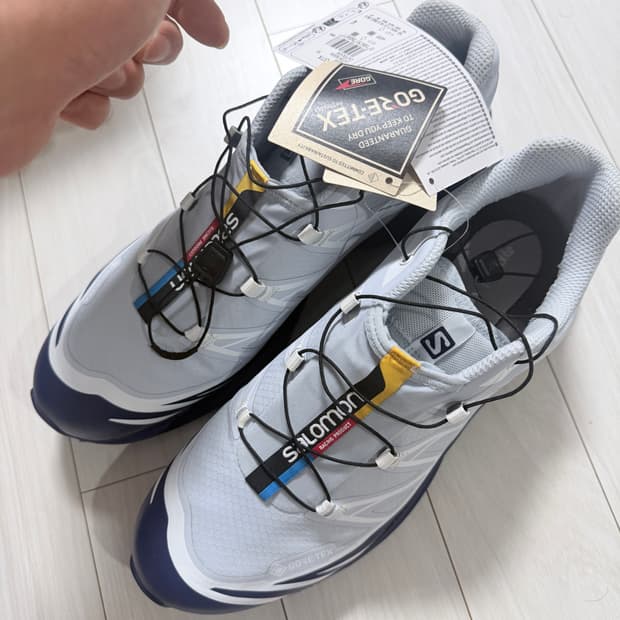 살로몬 salomon xt-6 고어텍스 블루/285