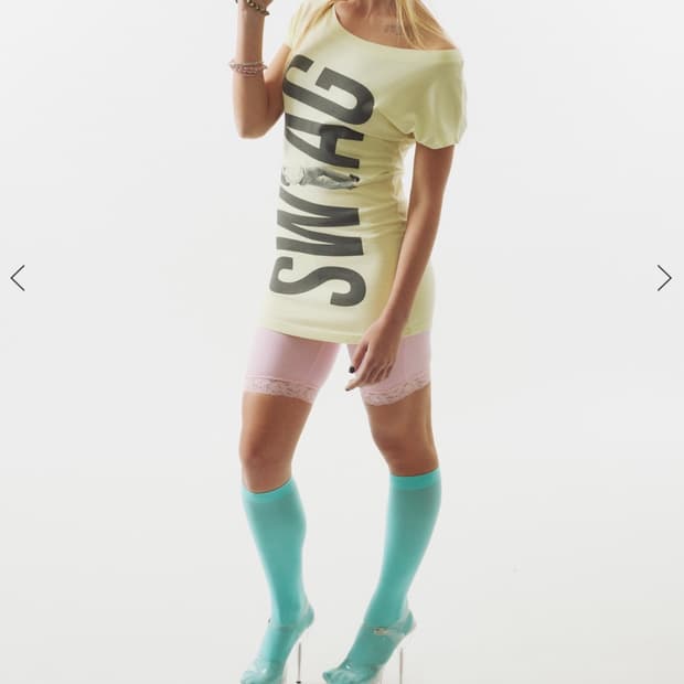 Swag Long Tee Yellow 새상품