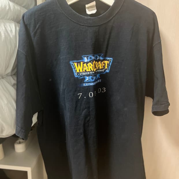 빈티지티셔츠 워크래프트 게임티 밴드티 랩티