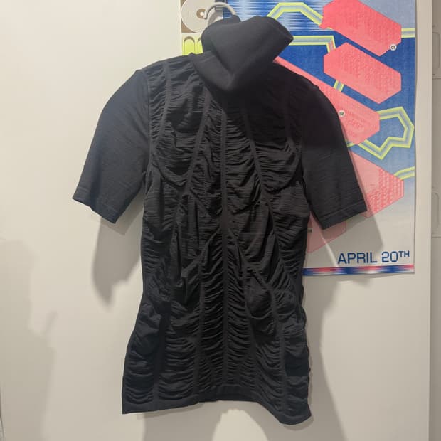 wolford 셔링 모크넥 탑