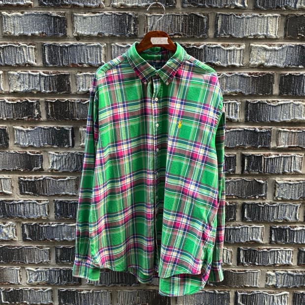 폴로랄프로렌 마드라스 셔츠