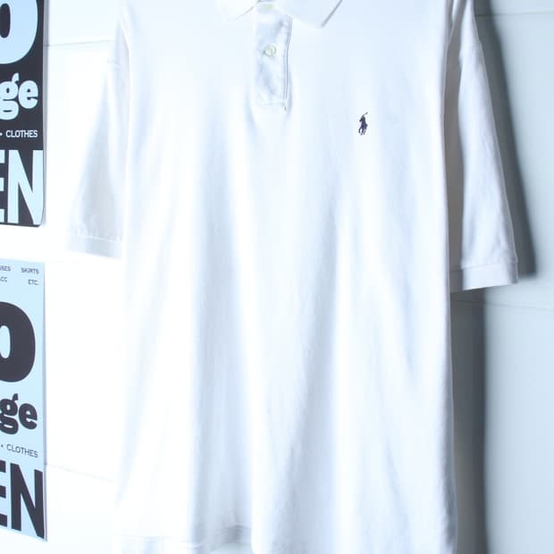 (XL-2XL) 폴로 랄프로렌 반팔 카라 티셔츠 90S-H36659