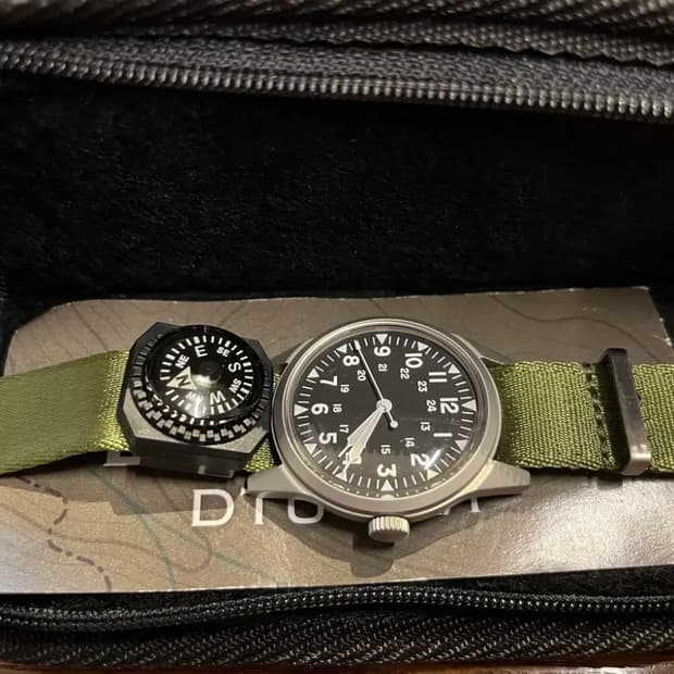 벤루스 Benrus Dtu-2A/P 필드워치 카키필드